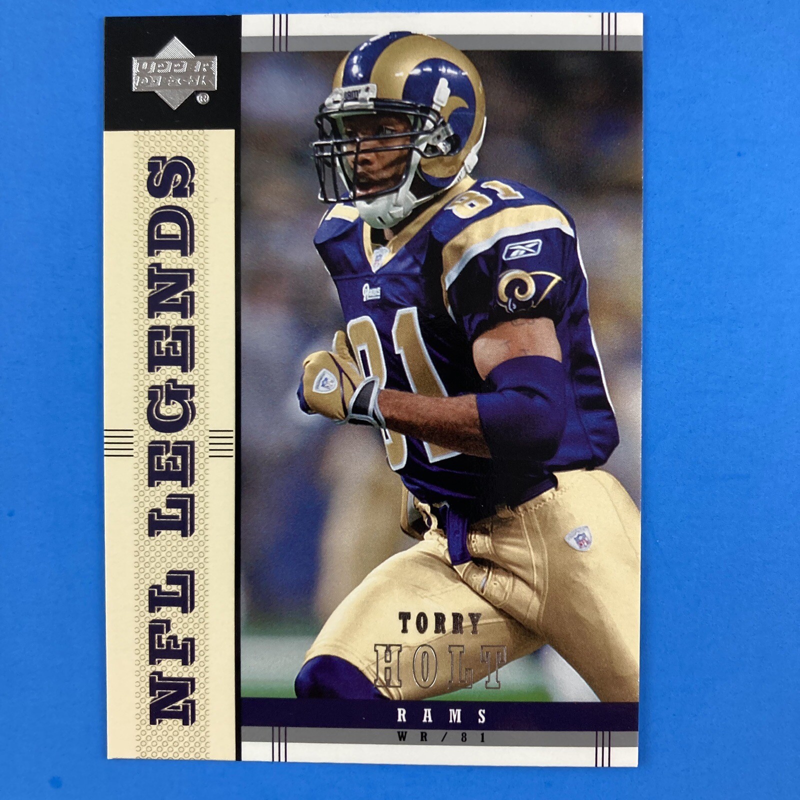 Torry Holt 2004 Upper Deck NFL Legends Card #81 NFL St. Louis Rams