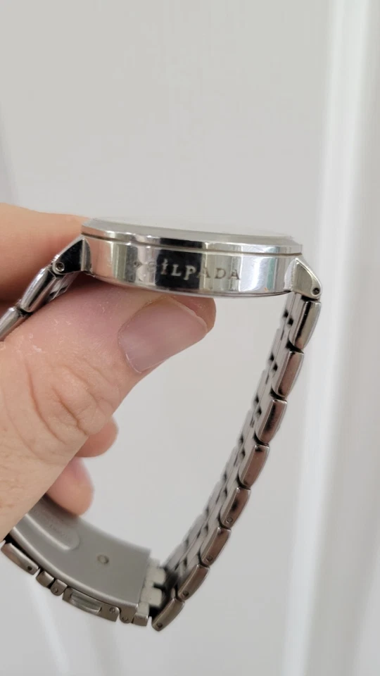 SILPADA Reloj Hombre Acero Inoxidable Dorado 2 Tonos Vestido  Foto 2 de 4