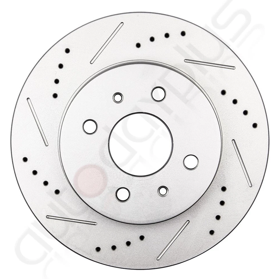 Rotores de freno delanteros y pastillas de cerámica para Saturn SC2 1993 1994 1995-2001 2002 Foto 2 de 4