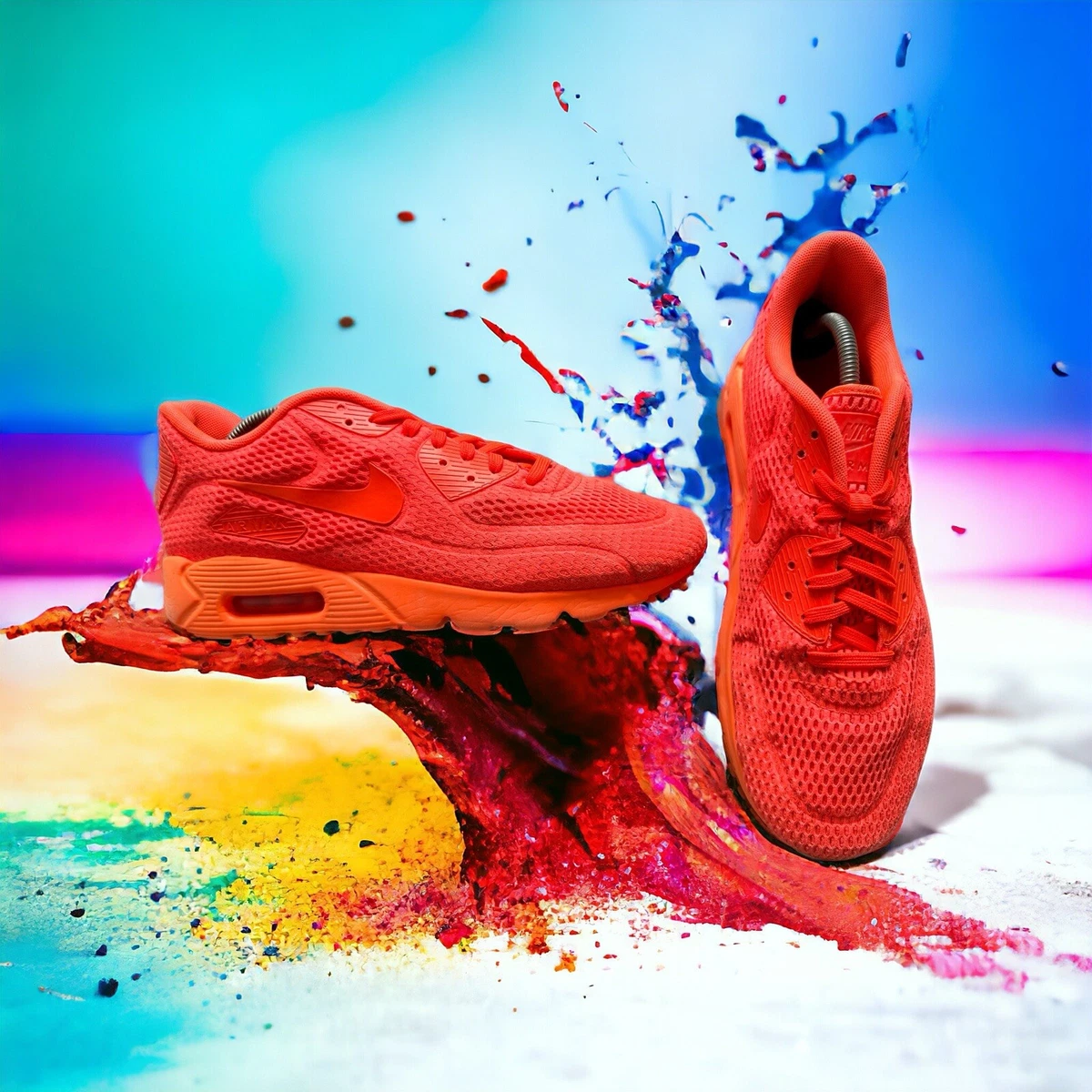 Preços baixos em Nike Air Max 90 Ultra Breathe Total Crimson | eBay