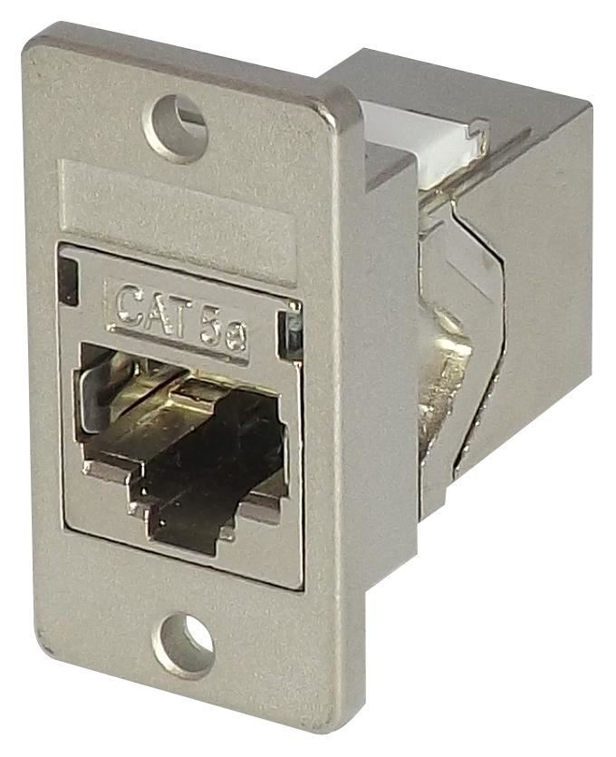TUK - Cat5e RJ45 Shielded Panel Mount Coupler