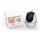 Video Baby Monitor with 4.5 inch LCD Screen, Night Vision, 2 Way Audio…
