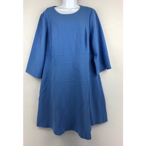 vince camuto crepe a line dress