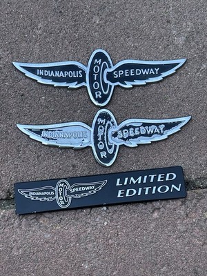 2004 Indianapolis Motor Speedway Chevrolet Impala SS Fender badge SET 3 HTF