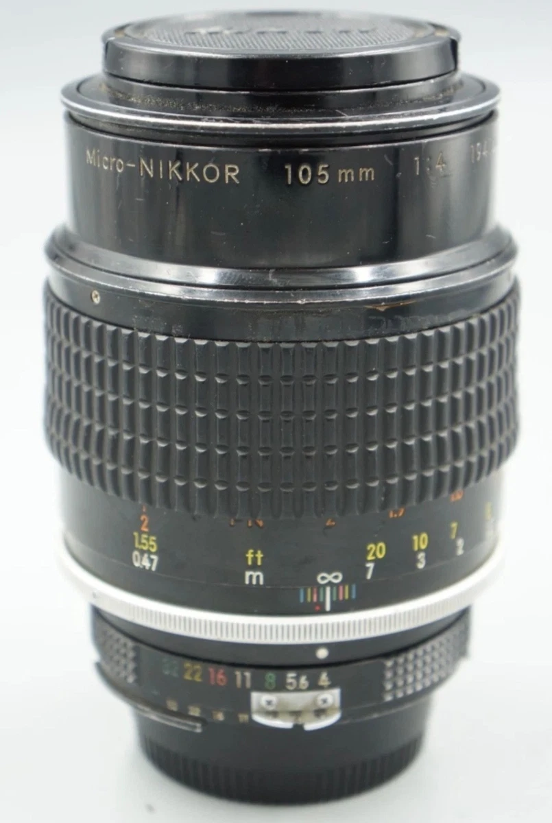 Nikon Ai Nikkor 105mm f/4+PN-11 美品 Fマウント Nikon Micro NIKKOR f/4 Camera Lenses 105mm Focal for sale - eBay