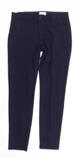 Pantaloni eleganti blu uomo taglia UK 32 ONLY & SONS slim fit