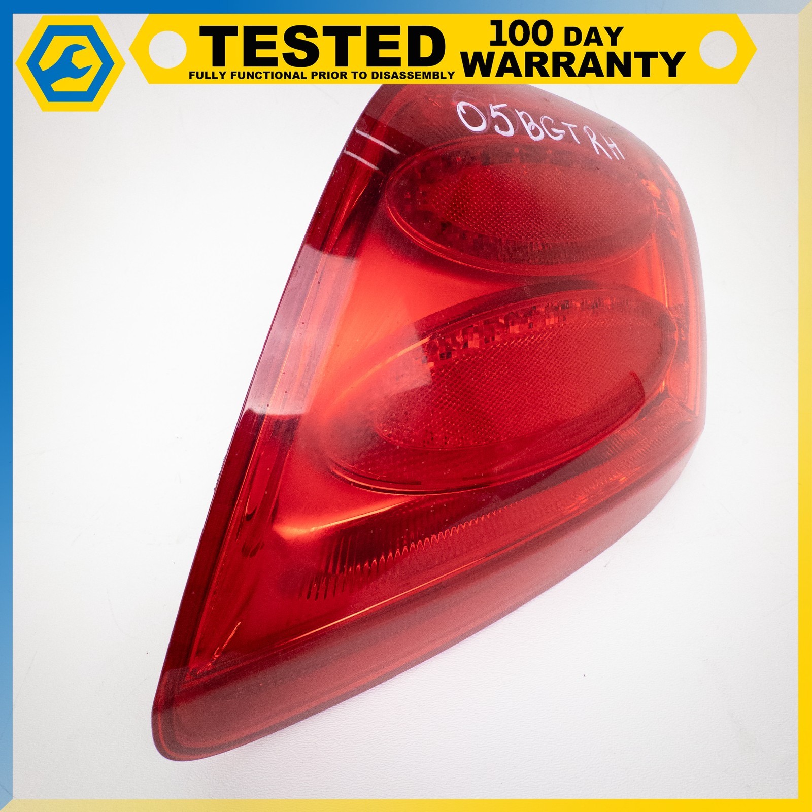 03-11 BENTLEY CONTINENTAL GT REAR RIGHT PASSENGER SIDE TAIL LIGHT LAMP OEM