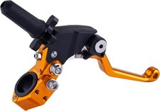 Universal Motorcycle Clutch Brake Handle Cnc Compatible With Motorcycles Orange