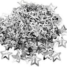 Y2K Silver Star Hair Clips Metal Snap Barrettes Girls Hair Accessories Set