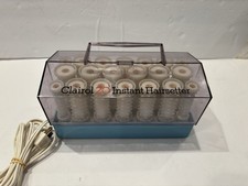 VTG CLAIROL INSTANT HEAT 20 WAX CORE HOT ROLLERS CURLERS C-20-S Tested  Works 