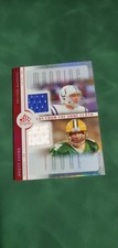 2005 Upper Deck Peyton Manning,brett Favre  Cut From The Same Cloth Game Jersey 