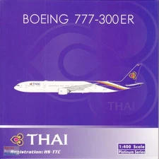 PHX11822 1:400 Phoenix Model Thai Airways B777-300ER Reg #HS-TTC