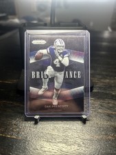 2021 Panini Prizm Football Dak Prescott #B-4 Brilliance Dallas Cowboys