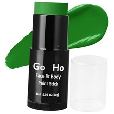 Cream-Blendable 1.06 Oz ,Full-coverage Green Body Green Face Paint Stick