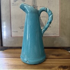 VTG turquoise farmhouse decorative watering j...