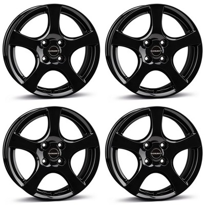 4 Borbet Wheels F 6.0x15 ET40 4x100 SW for Dacia Dokker Lodgy Logan Sandero