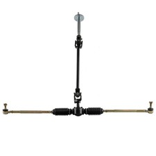 Go Kart Steering Wheel Gear Tie Rod End Rack Shaft Pinion DIY Quad ATV 4 Wheeler