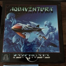 Aquaventura Psygnosis Commodore Amiga Game Manual Box Disks Big Box 1992