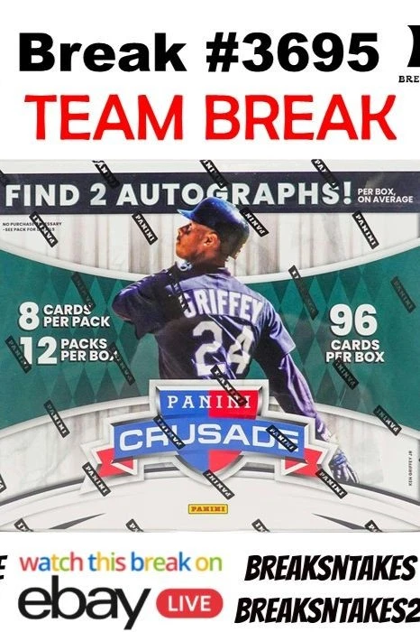 Break #3695: 2024 Panini Crusade Baseball Premium CASE (20 BOX) PYT
