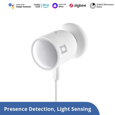 New SNZB-06P Zigbee Human Presence Sensor 5.8GHz 5V 1A Microwave Radar