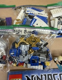 LEGO NINJAGO 70724 NinjaCopter 4 Minifigures 516 Pieces No Box Pre-Owned