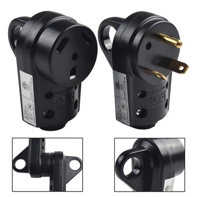 Robust RV 30 AMP Power Connector Replacement Male and Female for 125V Usage