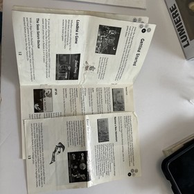 Nights Into Dreams (Sega Saturn, 1996) W/ Manual, Reg Card & Sampler (No Case)