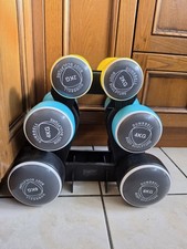 Body Sculpture Dumbbell Set 2kg 4kg 6kg with Storage Tree Rack Stand