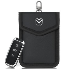 Faraday Pouch for Key Fob, Car Key Fob Signal Blocker Case, RFID Blocking Key...