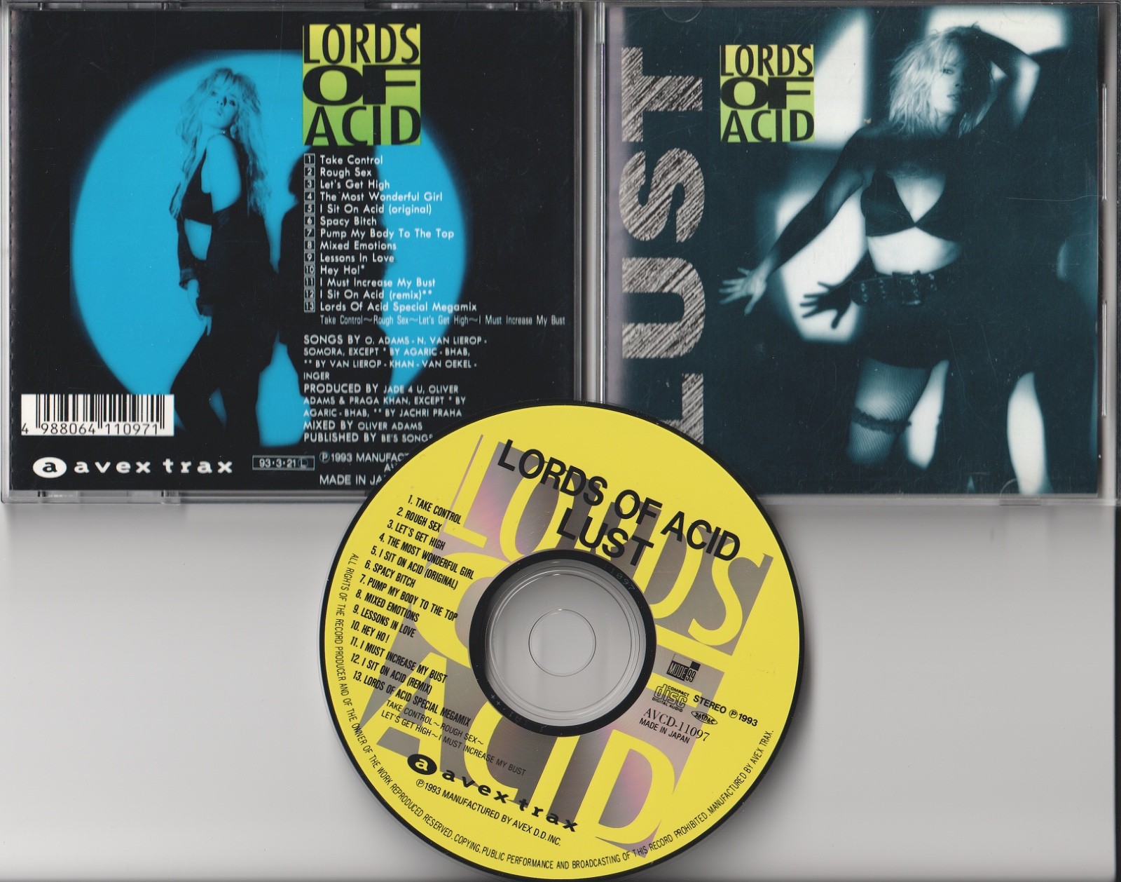 Lords of Acid  CD Lust  © 1993   Japan
