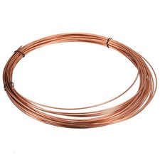 99.9 Soft Copper Wire 11 Gauge, 49 FT , 1.26 Pound Spool Pure Copper Wire