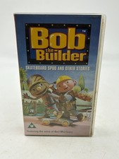 BOB THE BUILDER Skateboard Spud & Other Stories VHS Video (2001 ) PAL UK