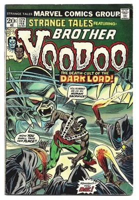 Strange Tales #172 Marvel Comics 1974 Gene Colan art / Brother Voodoo