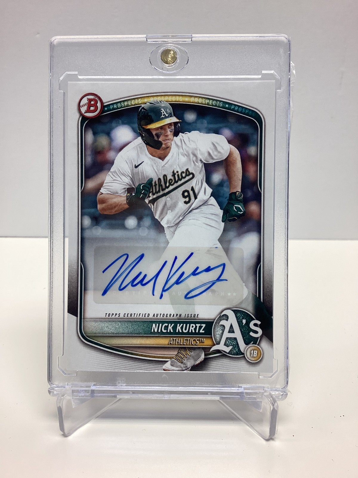 2025 Bowman -Prospect Retail Autographs Nick Kurtz #BPA-NK (AU, RC)