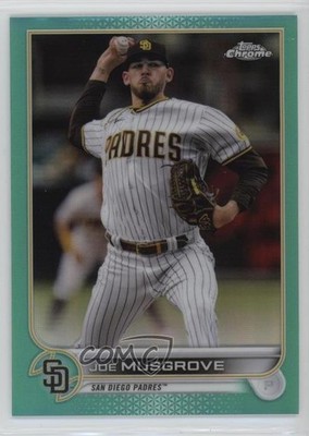2022 Topps Chrome Aqua Refractor 83/199 Joe Musgrove #11 0s55