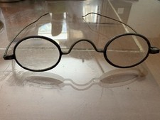 1800  s Victorian Era Round Spectacles Eye Lenses Rare Brass Glasses