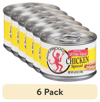 (6 Pack)  White Meat Chicken Spread, 4.25 Oz Can