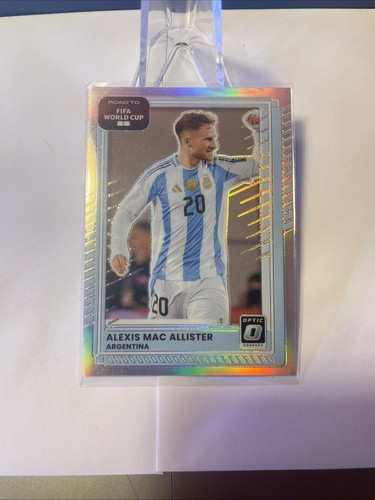 2025-26 Donruss Optic Fifa World Cup Alexis Mac Allister Silver Prizm Argentina