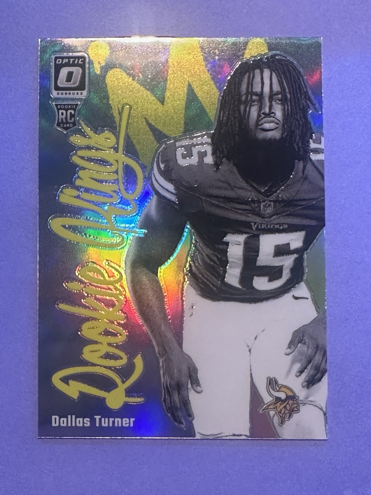 2024 Panini Donruss Optic Rookie Kings Dallas Turner #12 Rookie RC SSP Case Hit