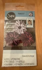Sizzix Framelits Dies Dahlia Dalia 4 Dies 562401 David Tutera Make Paper Flowers
