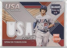 2020 Elite Extra Edition USA Baseball Material Orange Spencer Torkelson 16yo