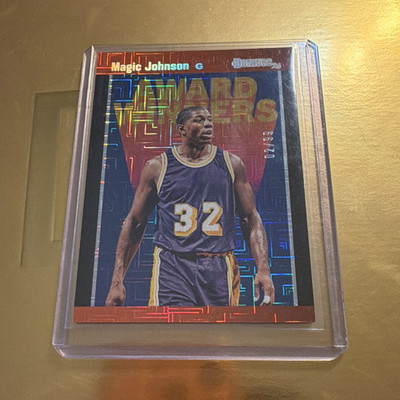 Panini 2025 Donruss Elite Magic Johnson Award Winners #99 Serial Numbered /99