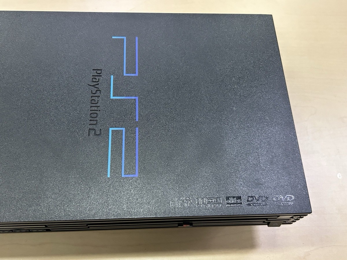 PS2 PlayStation 2 Zen Black Fat SCPH-18000 Fantavision Derby