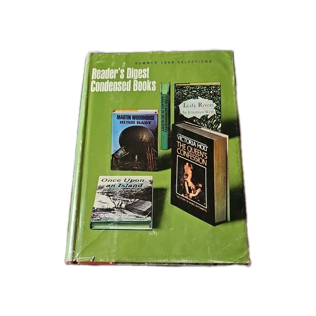 Readers Digest Condensed Books  Volume 3 1968- Summer Selections