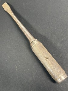 CRESCENT T HANDLE FOLDING SCREWDRIVER HAMMER PATENT PENDING LOGO JAMESTOWN NY