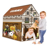 Spielhaus Kinder Indoor Bauernhof Claas
