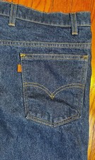 VTG Levi's 517 Orange Tab Bootcut Flare Jeans USA SZ 42w x 32i 20517-0217