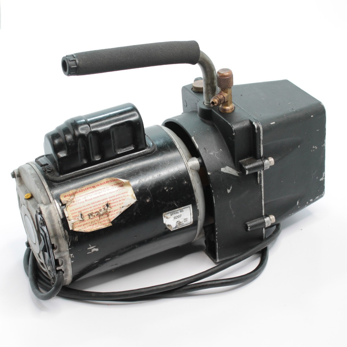 Emerson C55JXHJW-4084 Vacuum Pump, HP 1/2, 115 Volt, HP 1/2, 60Hz