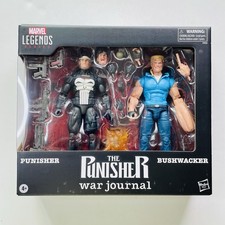 Hasbro Marvel Legends The Punisher vs Bushwacker 2 Pack Figure for