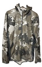 LIMITED MEN'S ADIDAS CONTINENT CAMO CITY HOODIE JACKET TRAINING AEROREADY M EUC